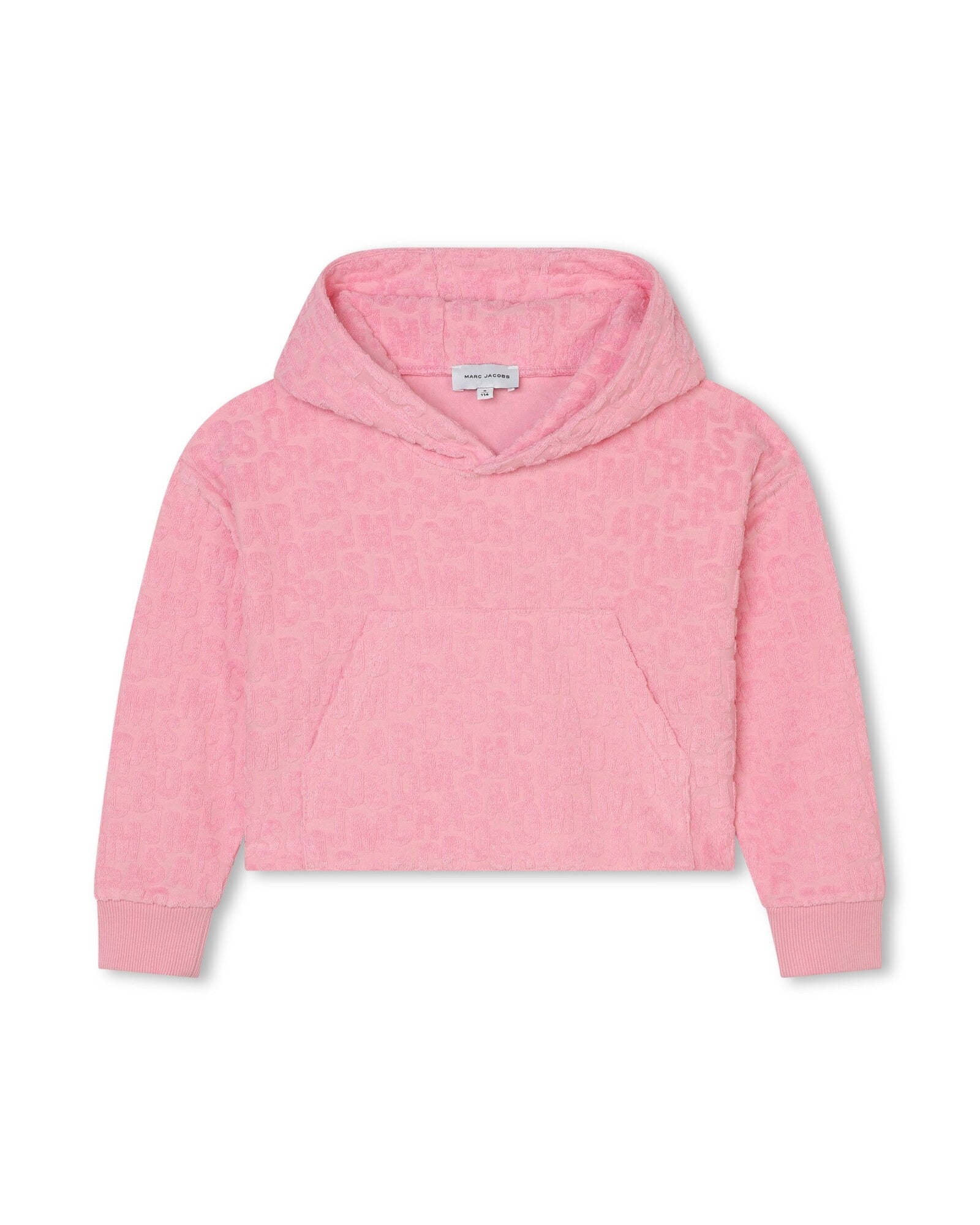 Sweatshirt court à capuche - Hortensia