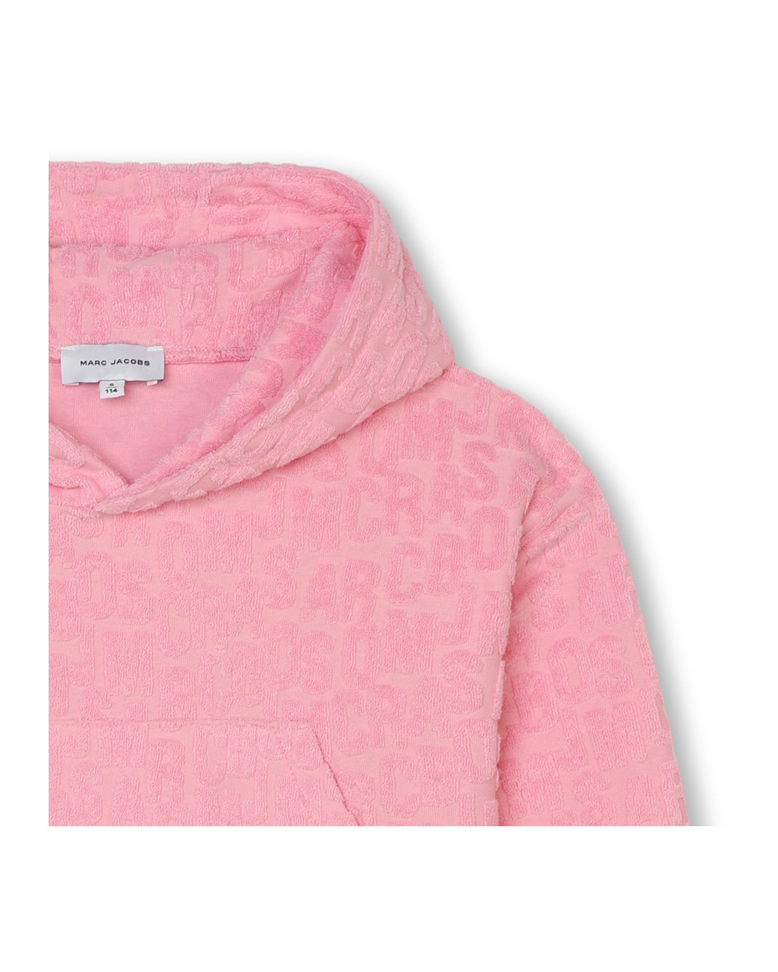 Sweatshirt court à capuche - Hortensia