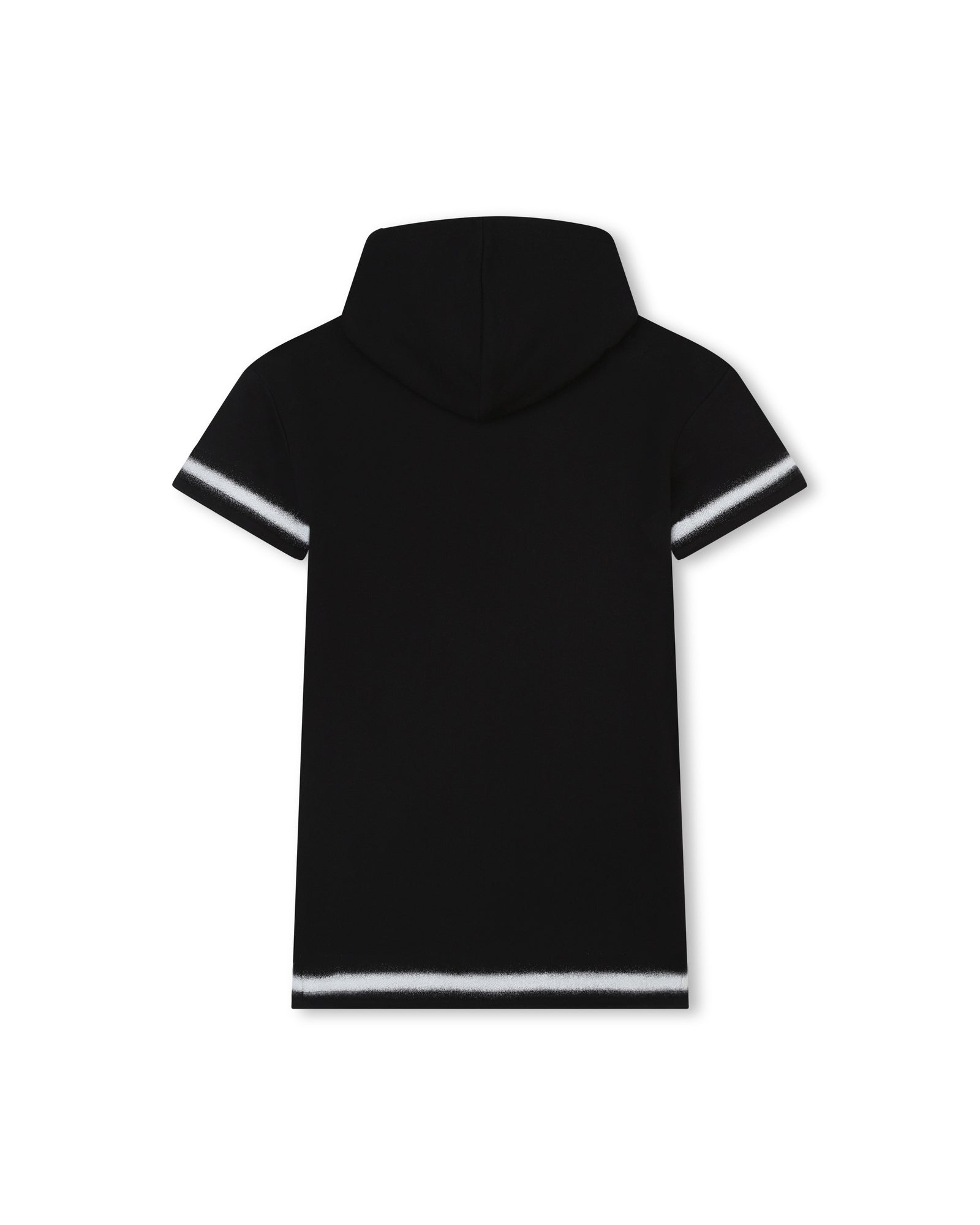 Robe à capuche en coton - Black