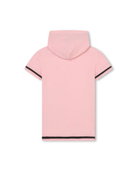 Robe à capuche - Hortensia