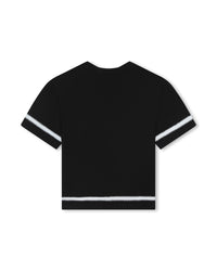 T-shirt trompe l'œil - Black