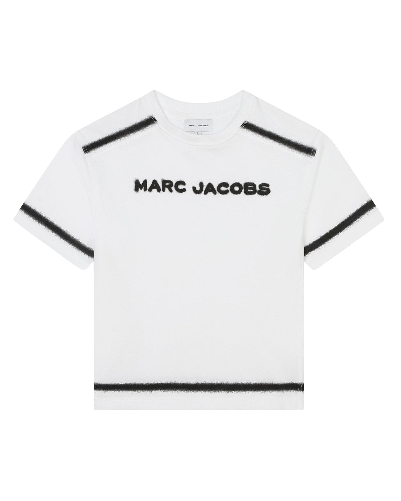 T-shirt trompe l'œil en coton - Blanc