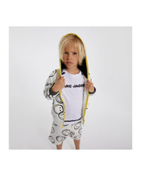 T-shirt trompe l'œil - Blanc