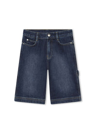 Denim Bermuda shorts - Denim Blue