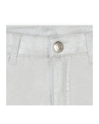 Denim shorts - Silver