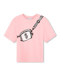T-shirt trompe l'œil - Hortensia