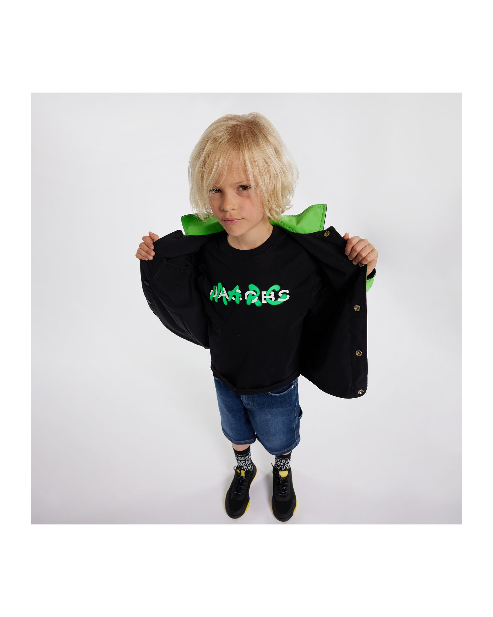 T-shirt avec illustration - Black