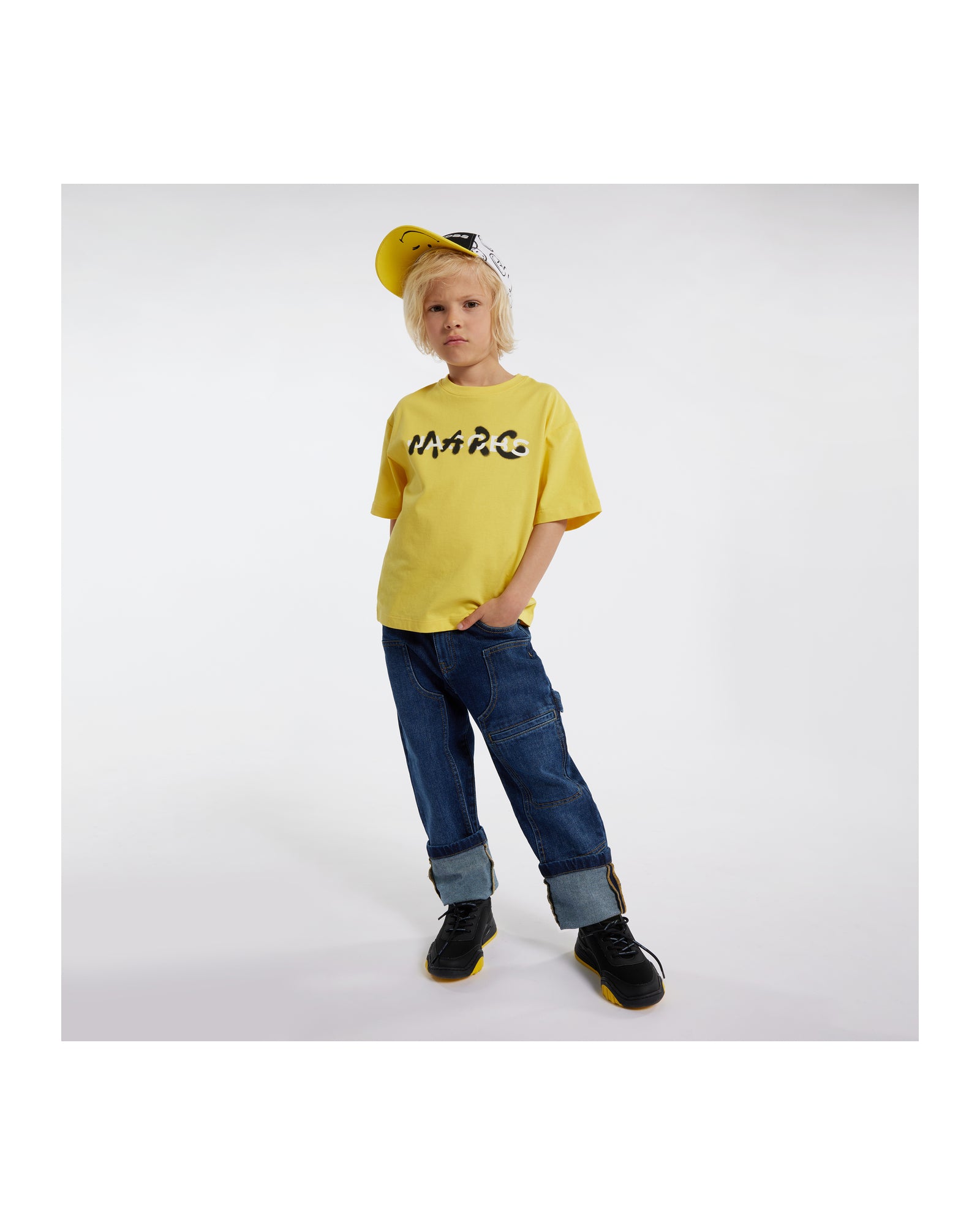 T-shirt with illustration - Medium Yellow