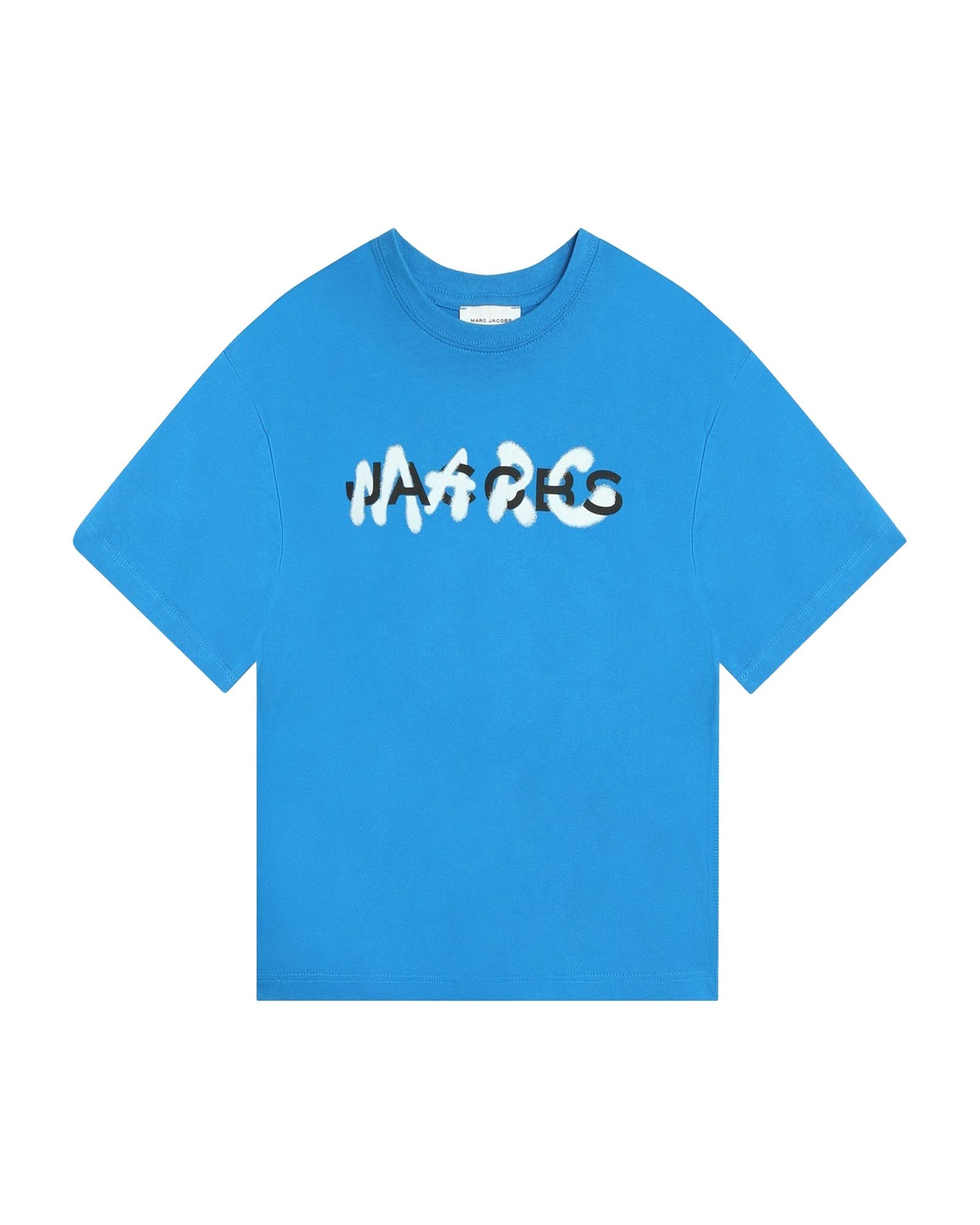 T-shirt avec illustration en coton - Bright Blue