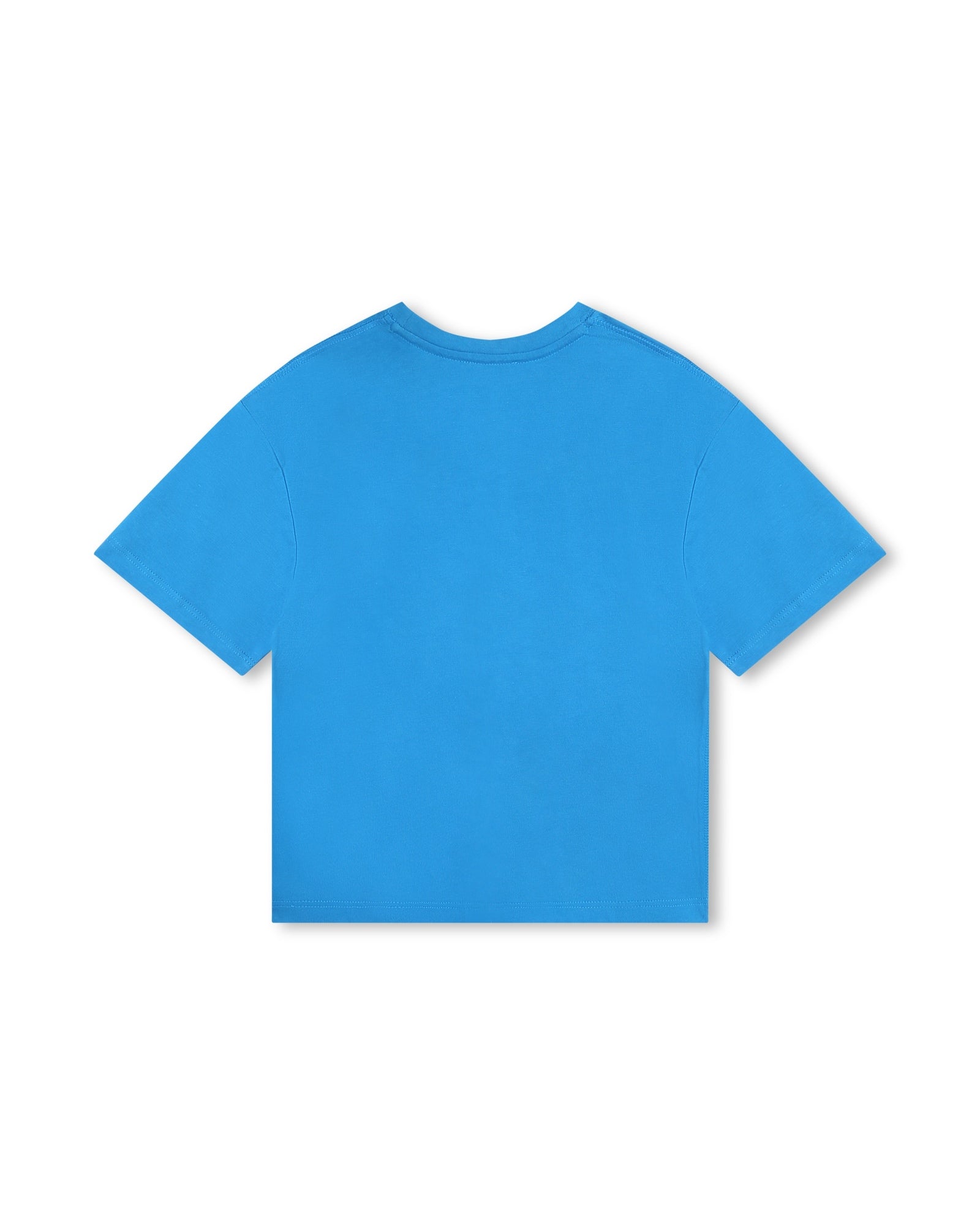 T-shirt avec illustration en coton - Bright Blue
