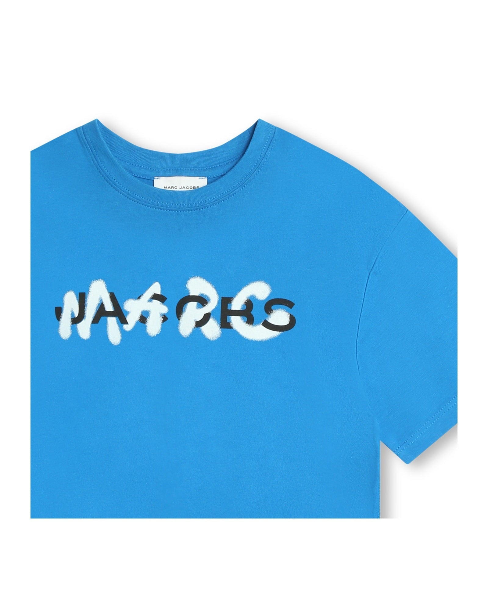 T-shirt avec illustration en coton - Bright Blue