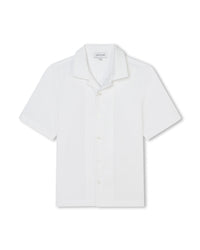 Chemise à imprimé monogramme - Blanc