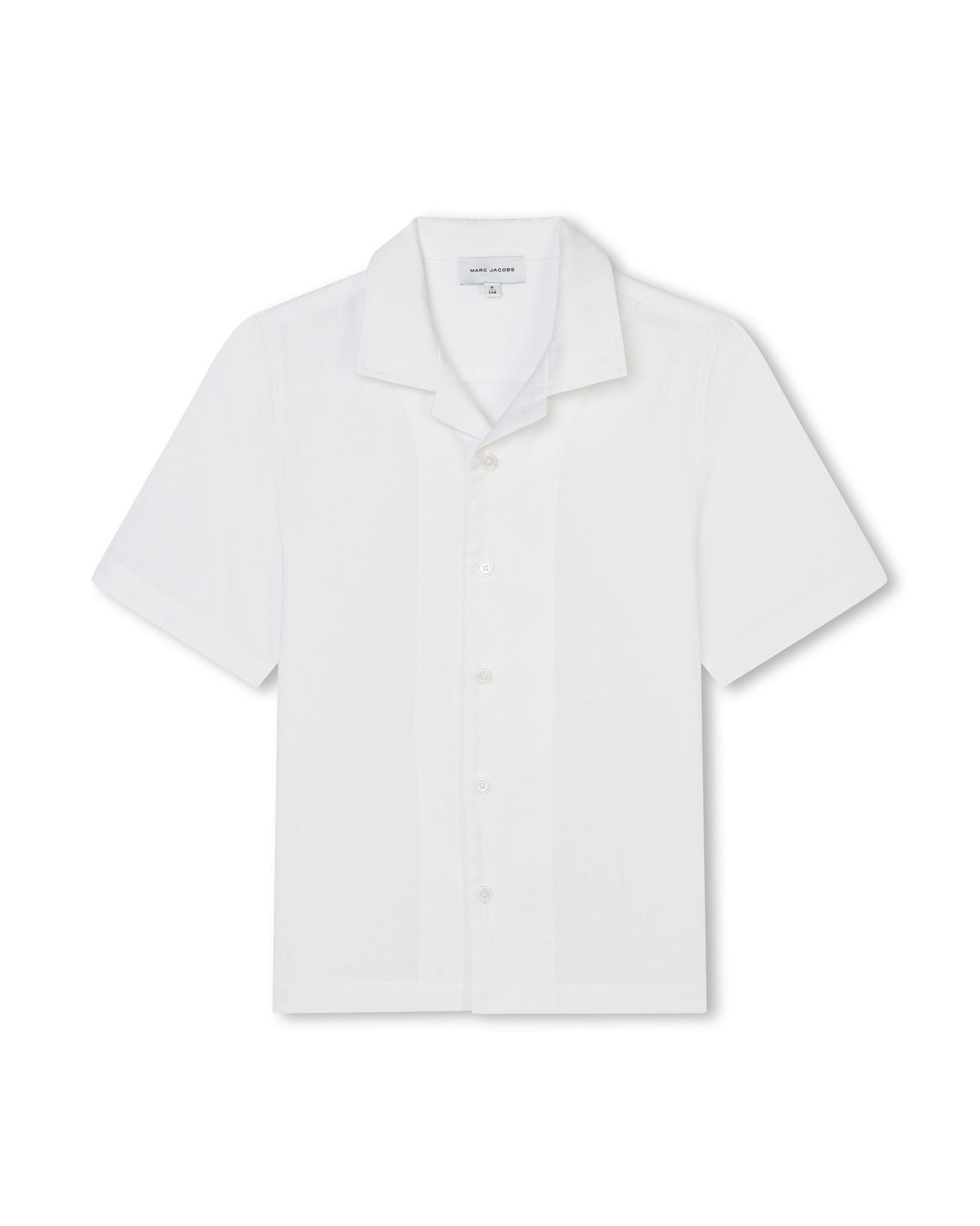 Chemise à imprimé monogramme - Blanc