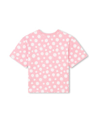 T-shirt à imprimé en coton - Hortensia