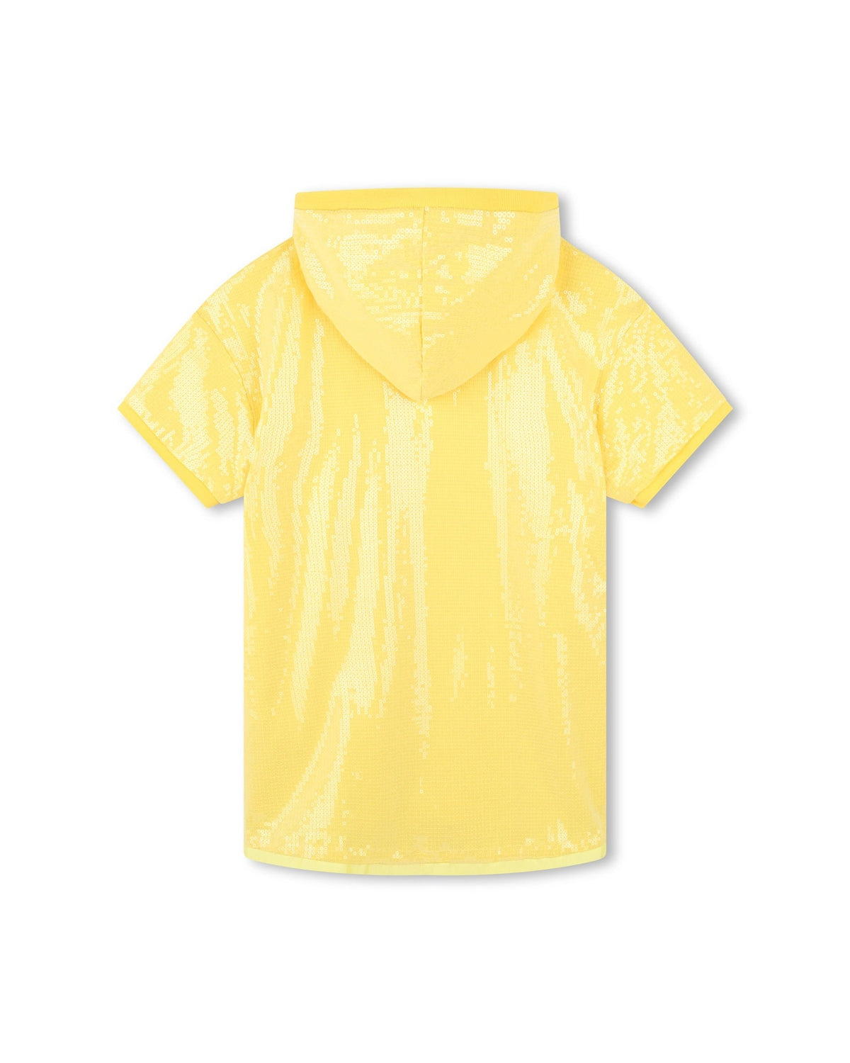 Robe à capuche à sequins - Medium Yellow
