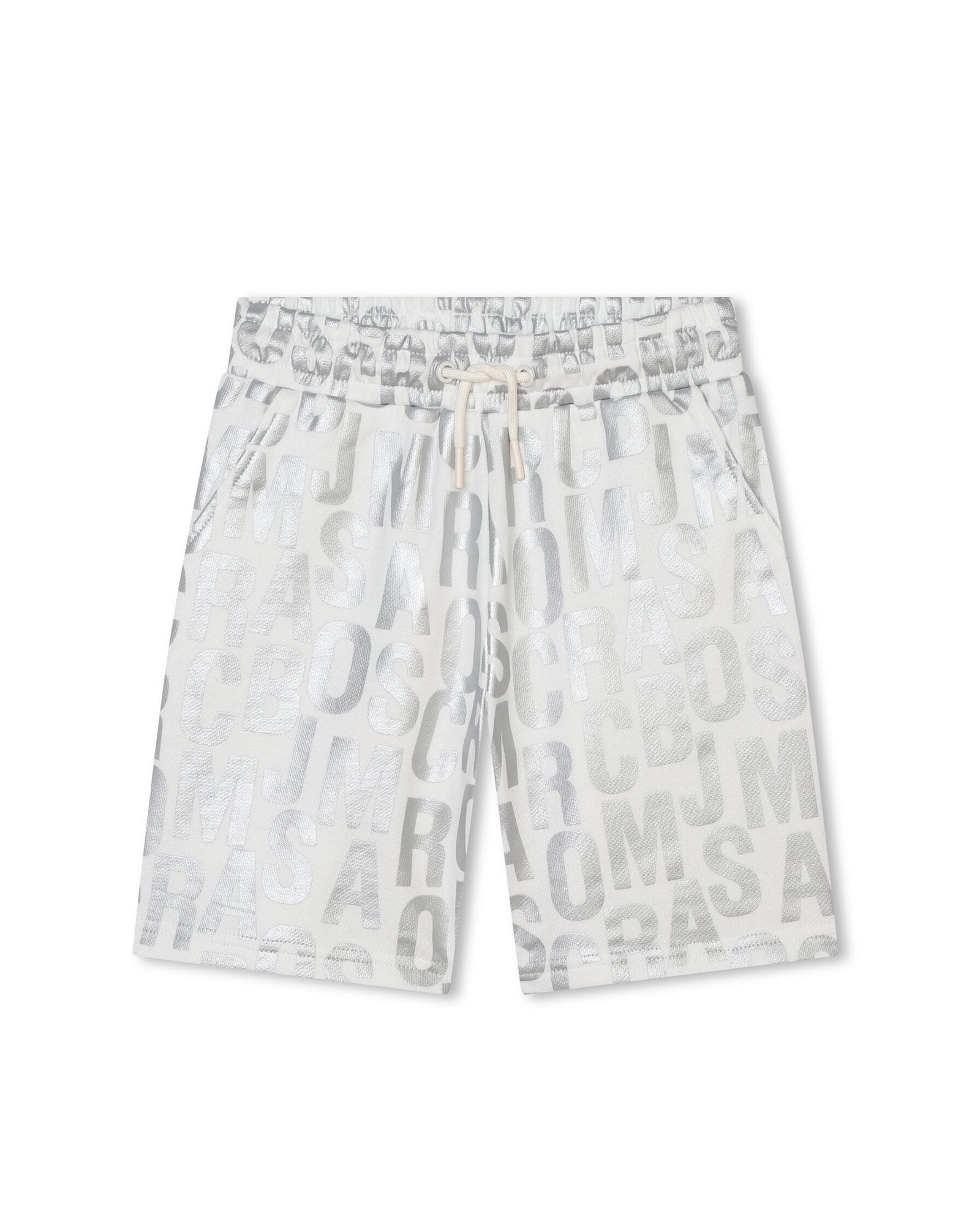 Fleece Bermuda shorts - Ivory Past
