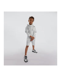 Fleece Bermuda shorts - Ivory Past