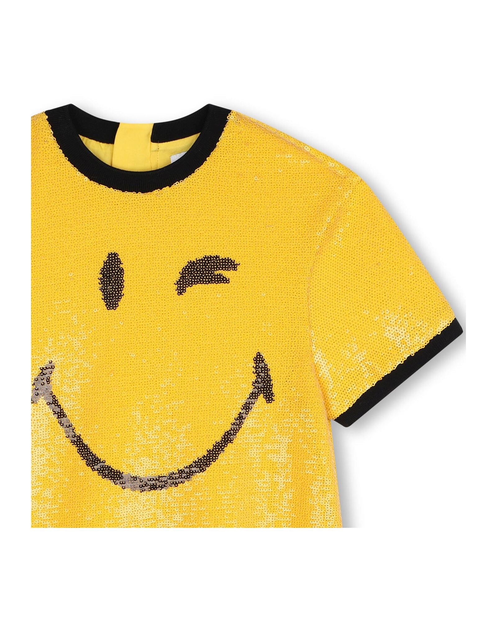 Sequin dress - Saffron yellow