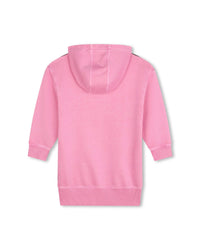 SmileyWorld fleece hoodie - Dark Pink