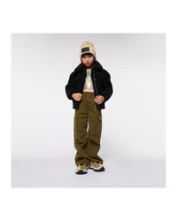 Pantalon multipoches en coton - Winter Moss