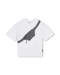 T-shirt à manches courtes à illustrations en coton - Blanc