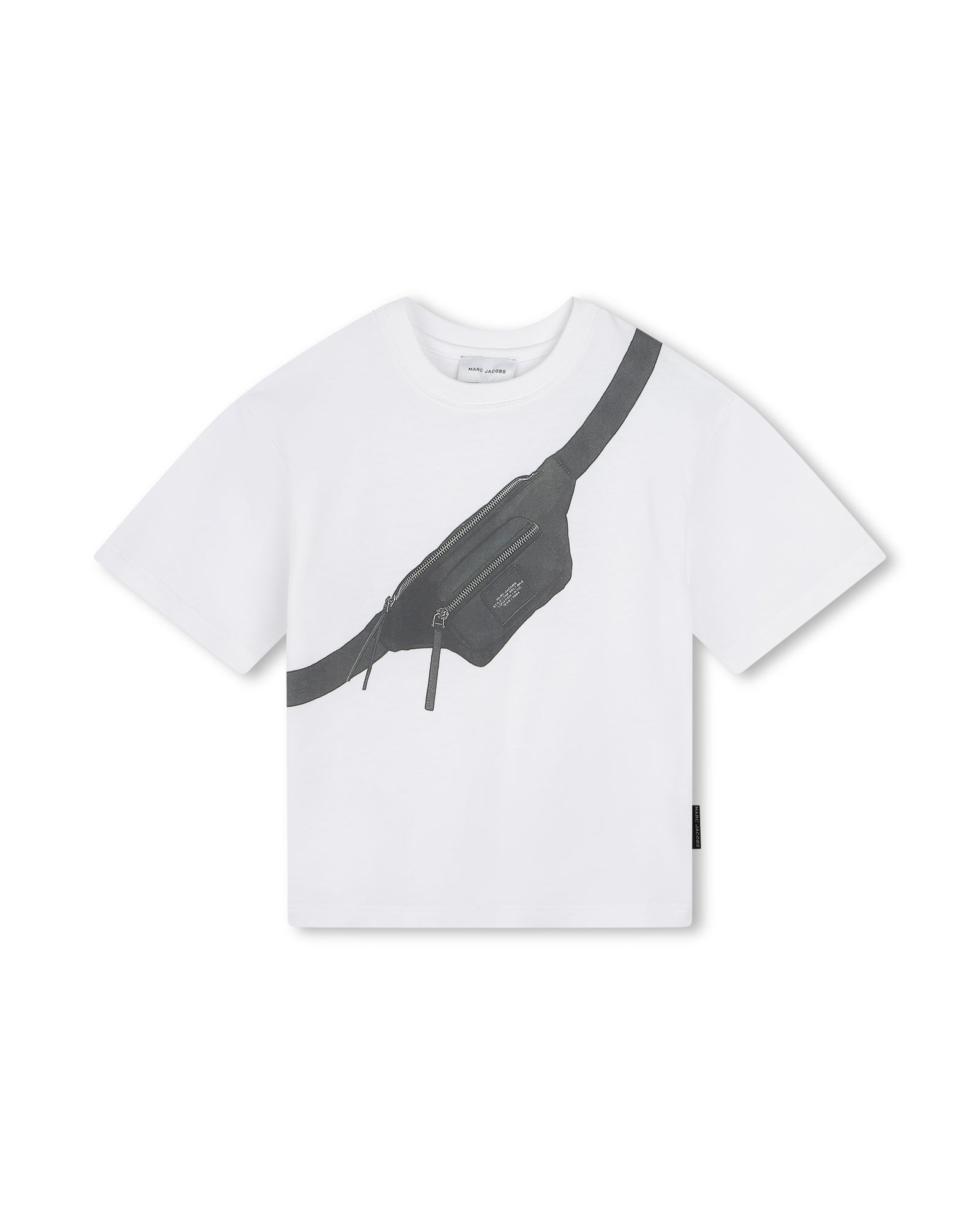 T-shirt à manches courtes à illustrations en coton - Blanc