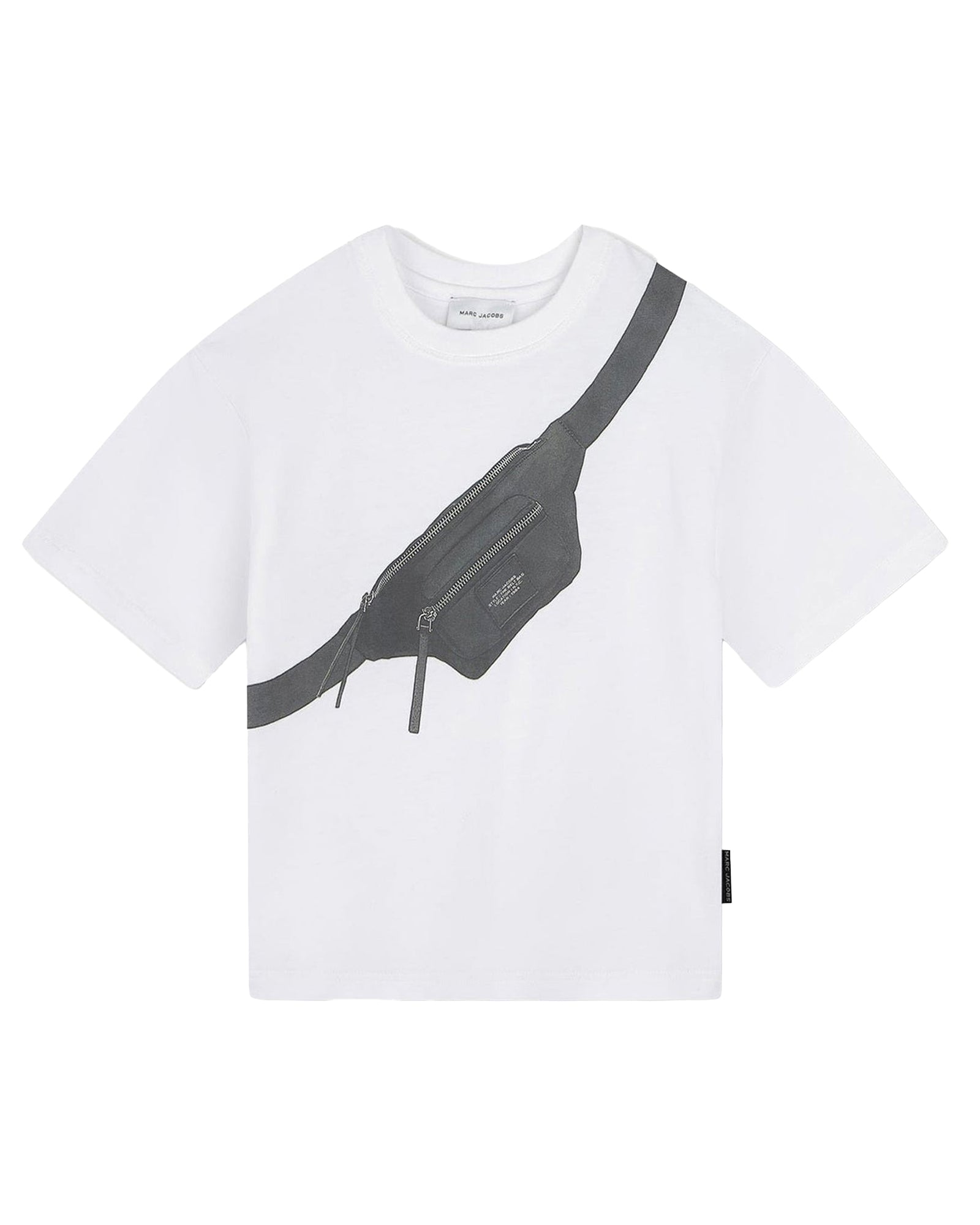 T-shirt à manches courtes à illustrations en coton - Blanc