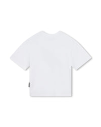 T-shirt à manches courtes à illustrations en coton - Blanc