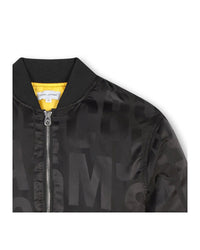 Blouson à imprimé monogramme - Black