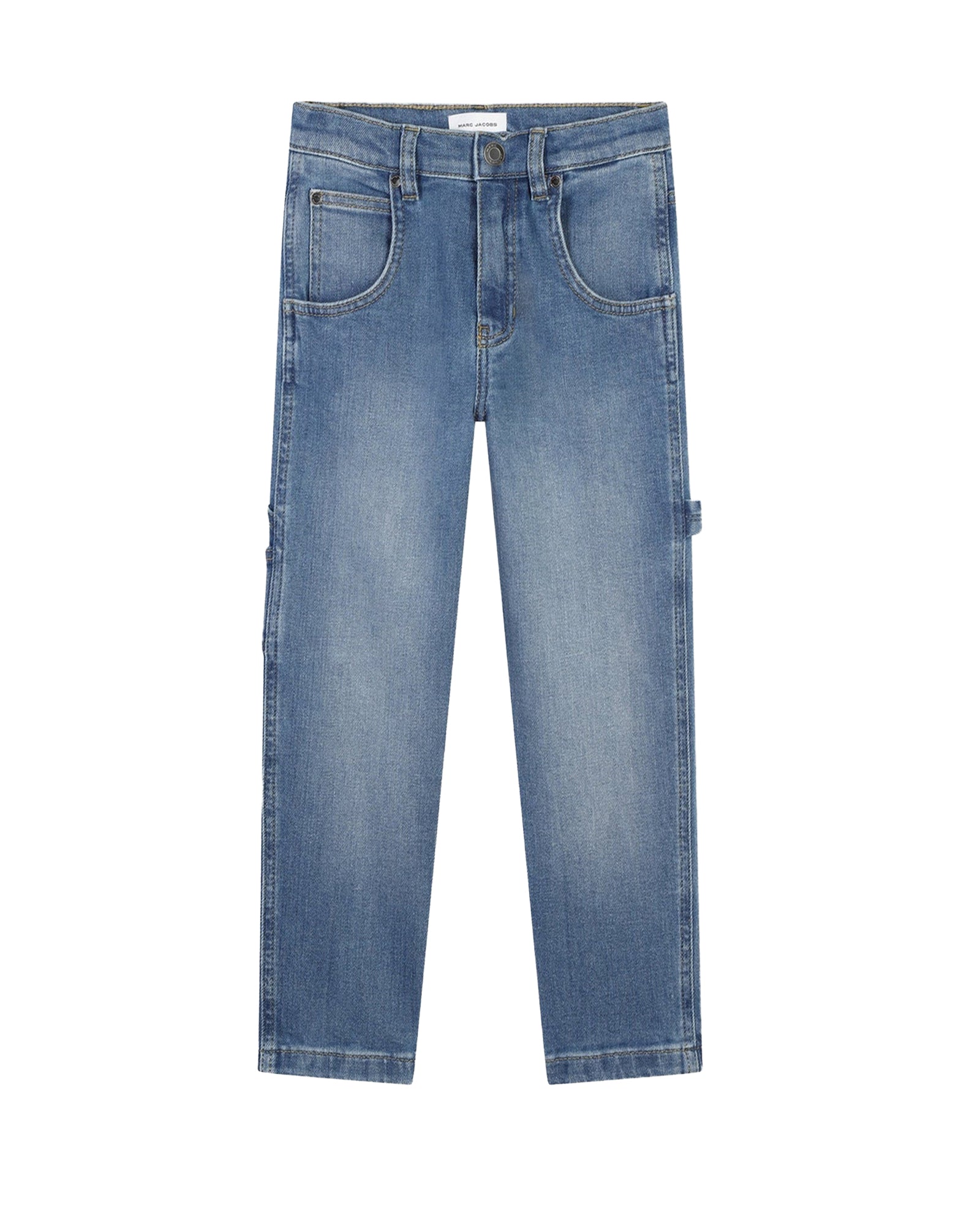 Pantalon ajustable en denim - Denim Blue