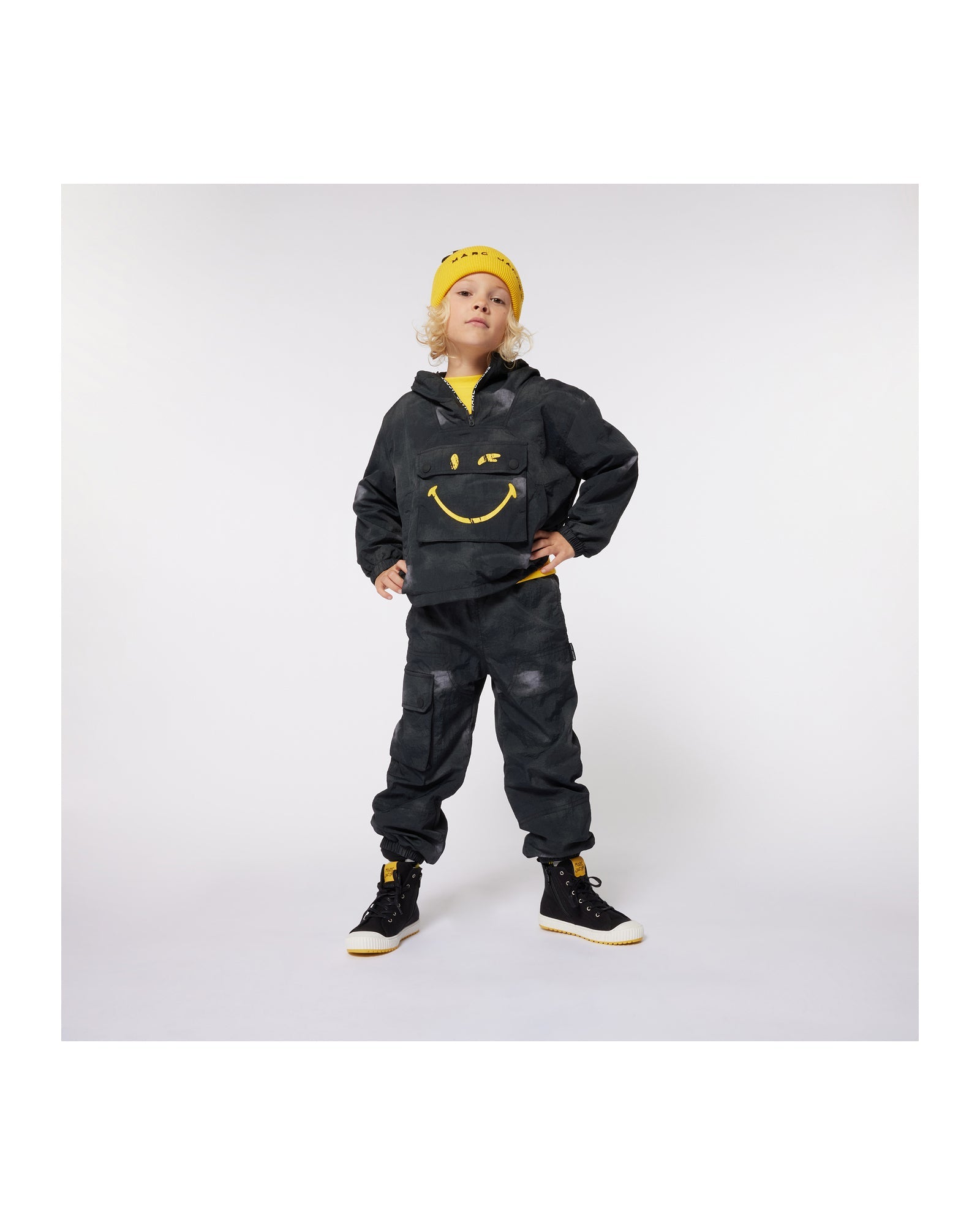 Pantalon de survêtement SmileyWorld en molleton - Black