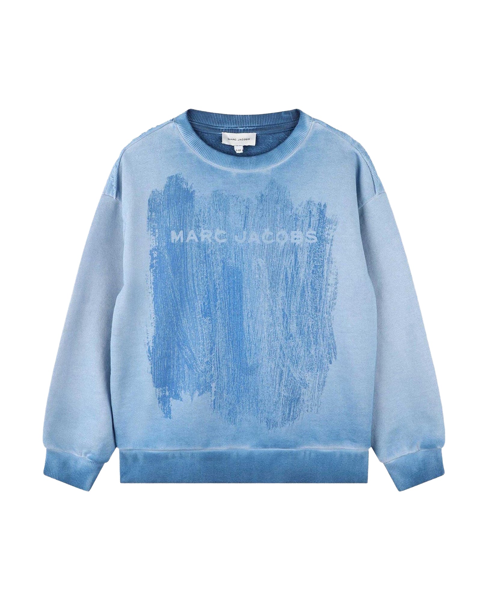 Sweatshirt Tie and Dye en molleton - Washblue
