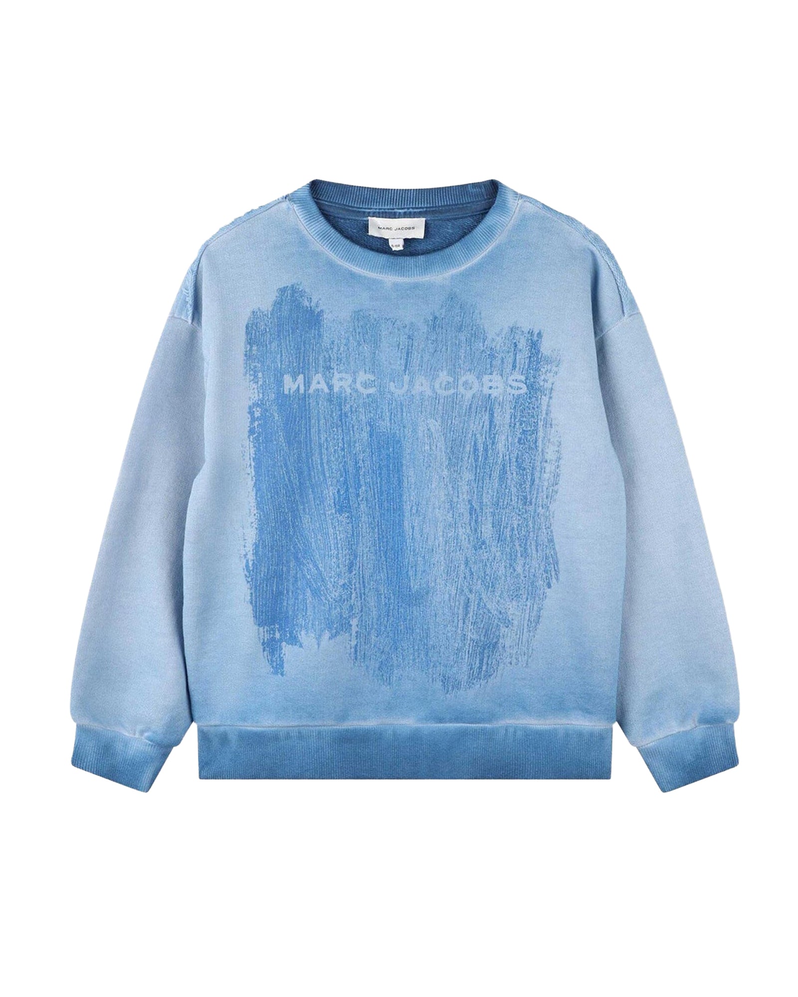 Sweatshirt Tie and Dye en molleton - Washblue