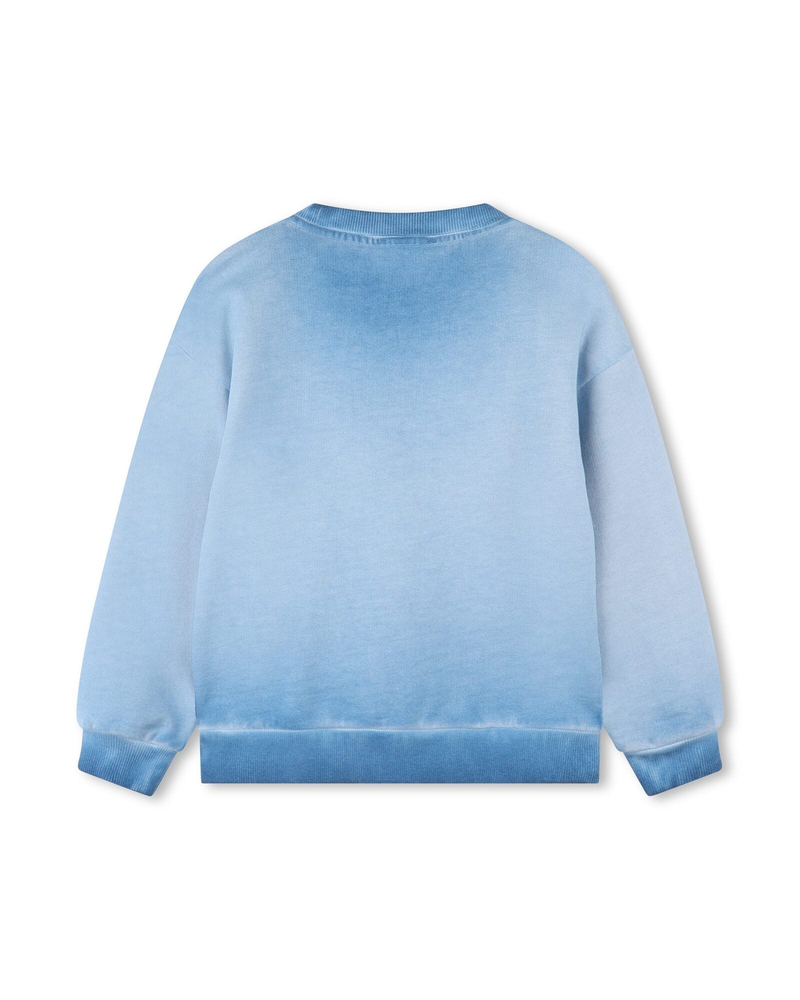 Sweatshirt Tie and Dye en molleton - Washblue
