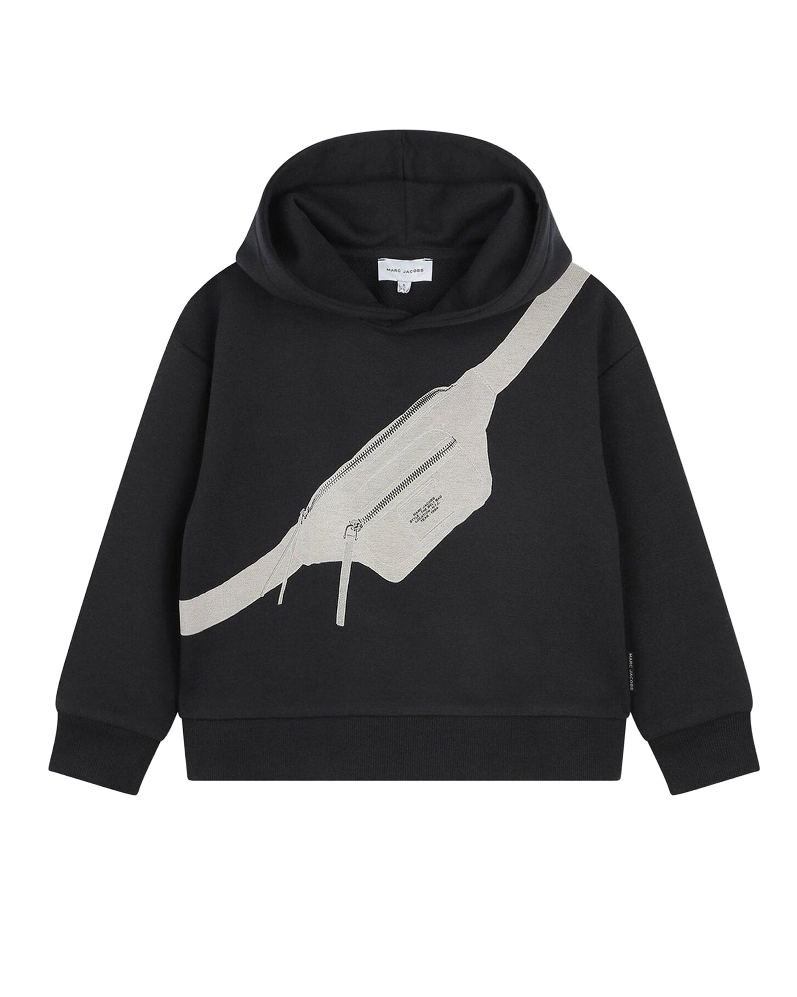 Fleece hoodie - Black