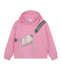 Sweat à capuche en molleton - Dark Pink