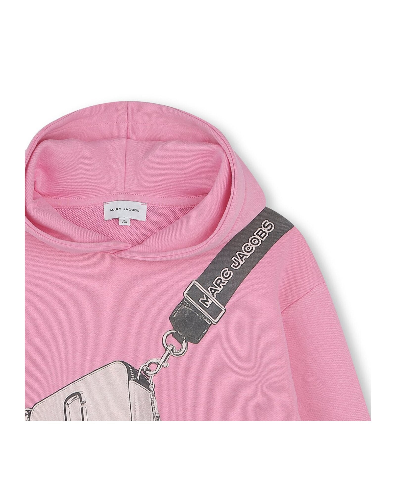 Sweat à capuche en molleton - Dark Pink