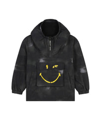 SmileyWorld windproof hooded jacket - Black