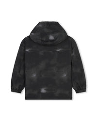 SmileyWorld windproof hooded jacket - Black