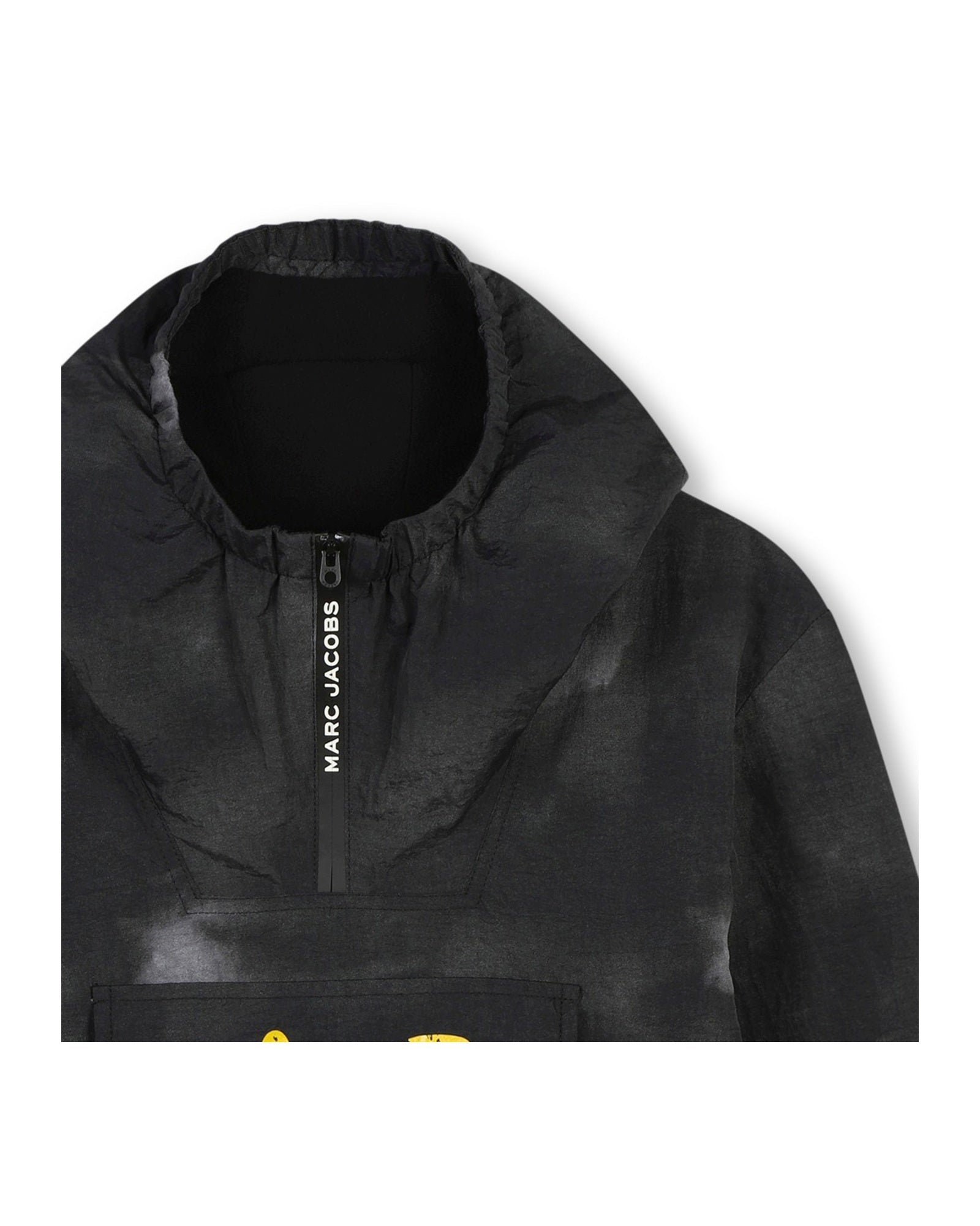 SmileyWorld windproof hooded jacket - Black