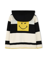 Cardigan à capuche SmileyWorld - Black