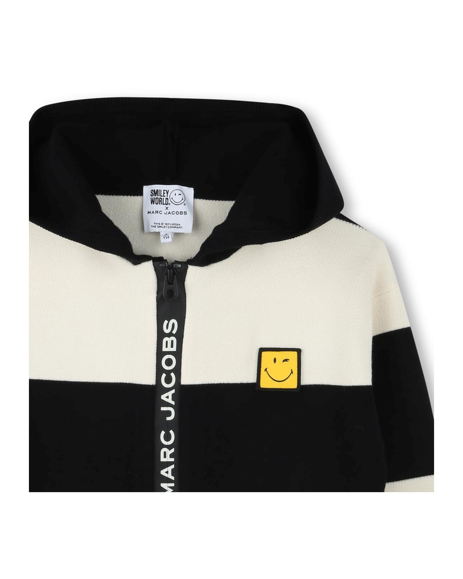 Cardigan à capuche SmileyWorld - Black