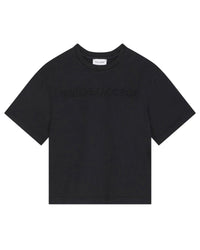 T-shirt à manches courtes en coton - Black