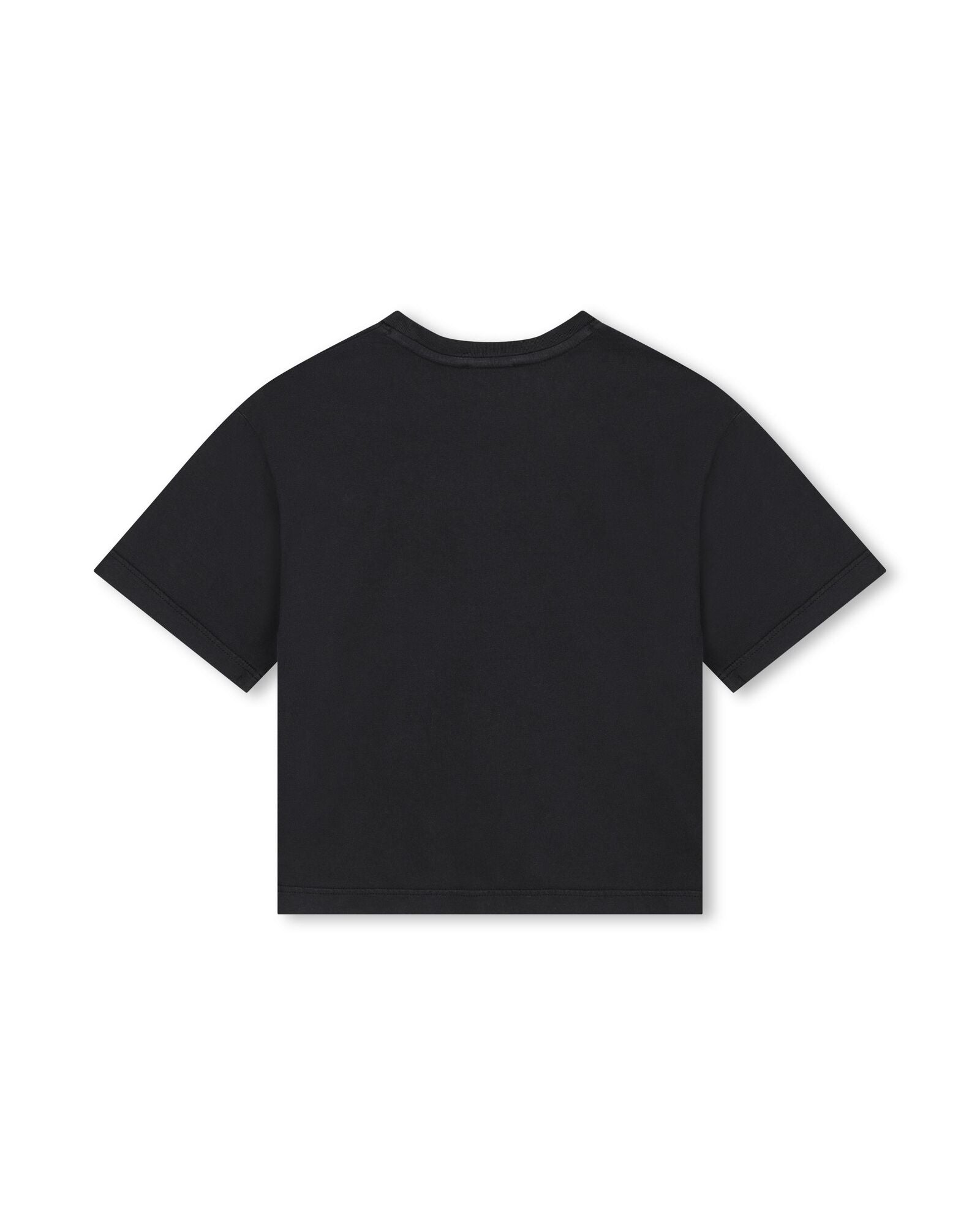 T-shirt à manches courtes en coton - Black