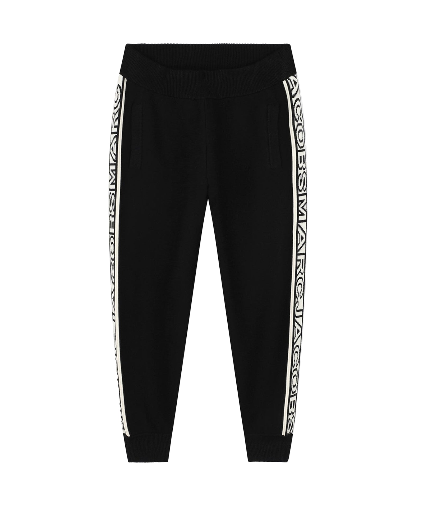 Elasticated waist sweatpants - Black