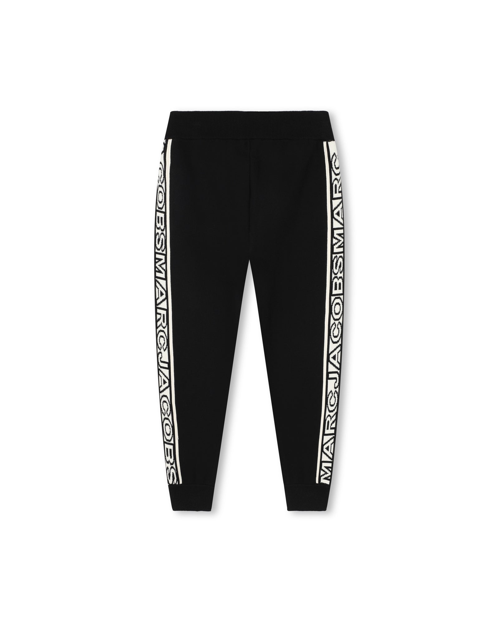 Elasticated waist sweatpants - Black