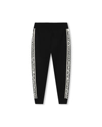 Pantalon de survêtement taille élastiquée - Black