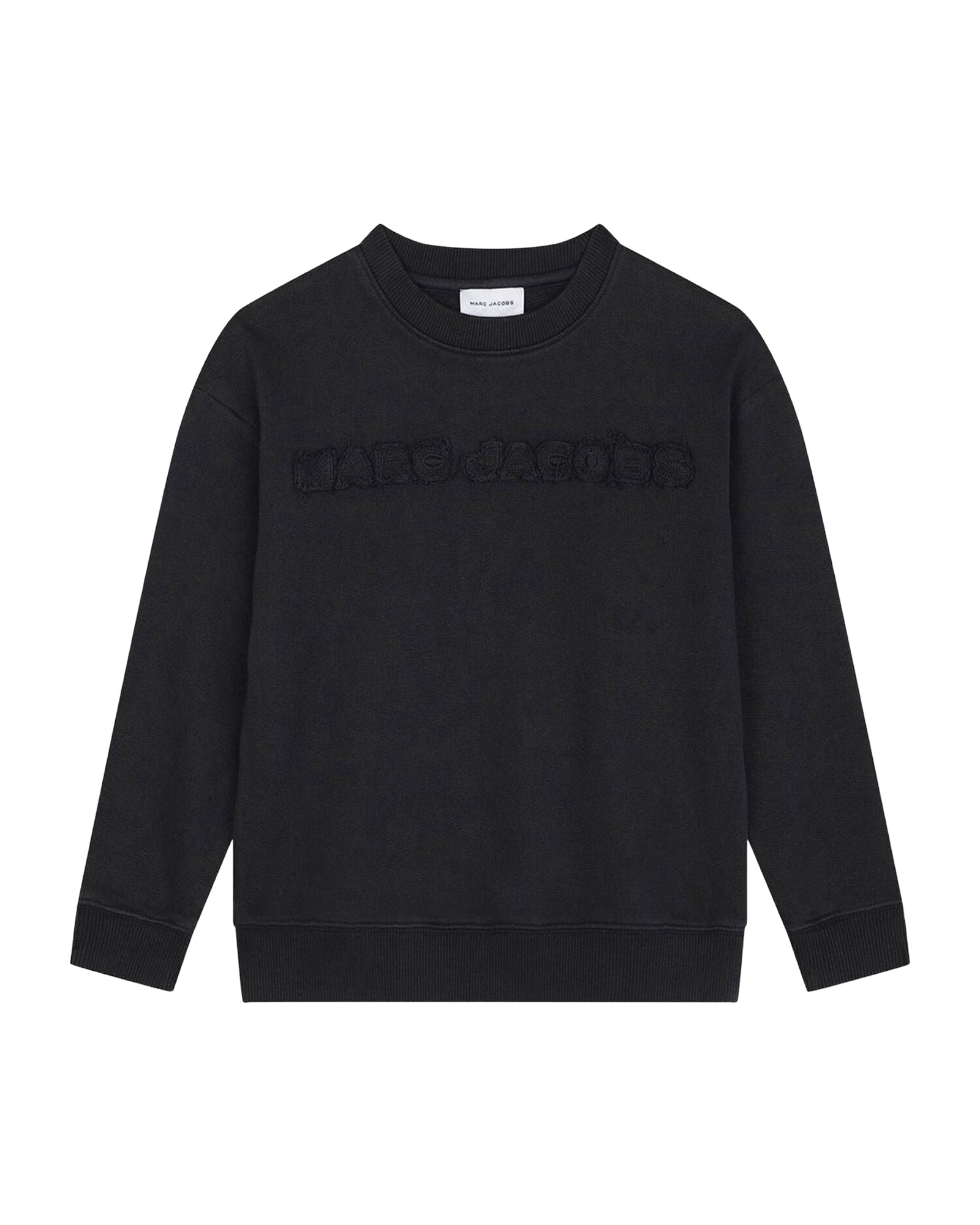 Logo sweatshirt in fleece - Black