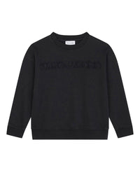 Sweatshirt à logo en molleton - Black