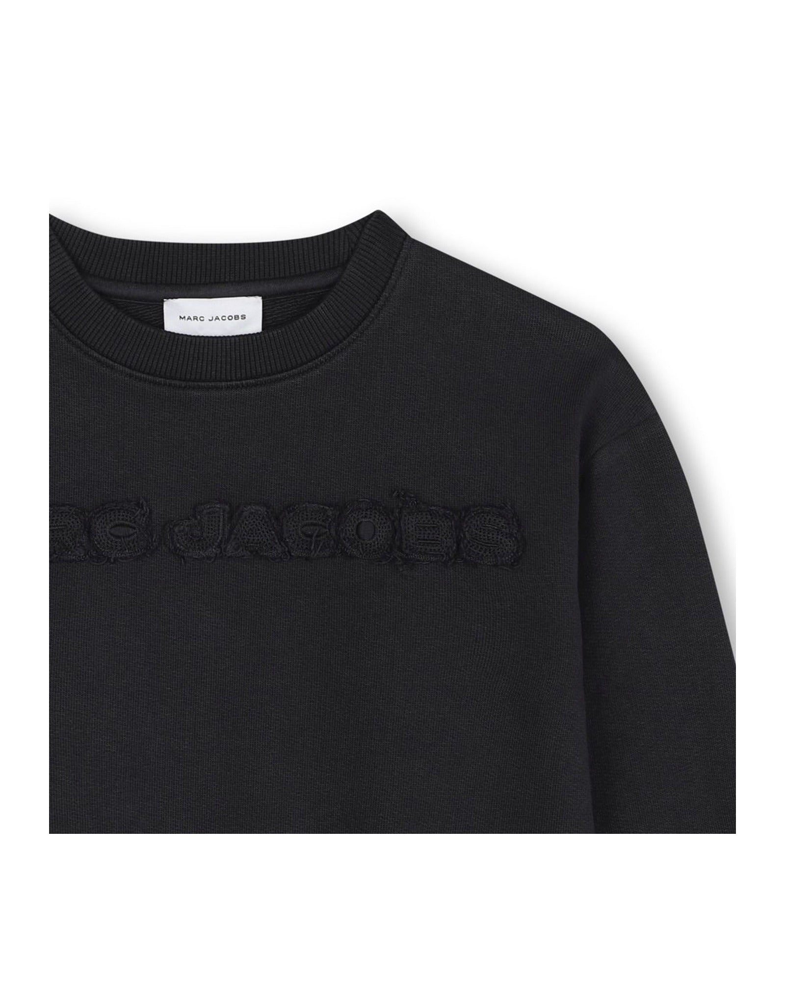 Sweatshirt à logo en molleton - Black